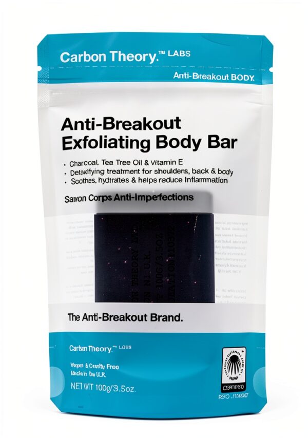 Teoria del carbonio Saponetta Body Bar 100g Carbon Theory Carbone-0