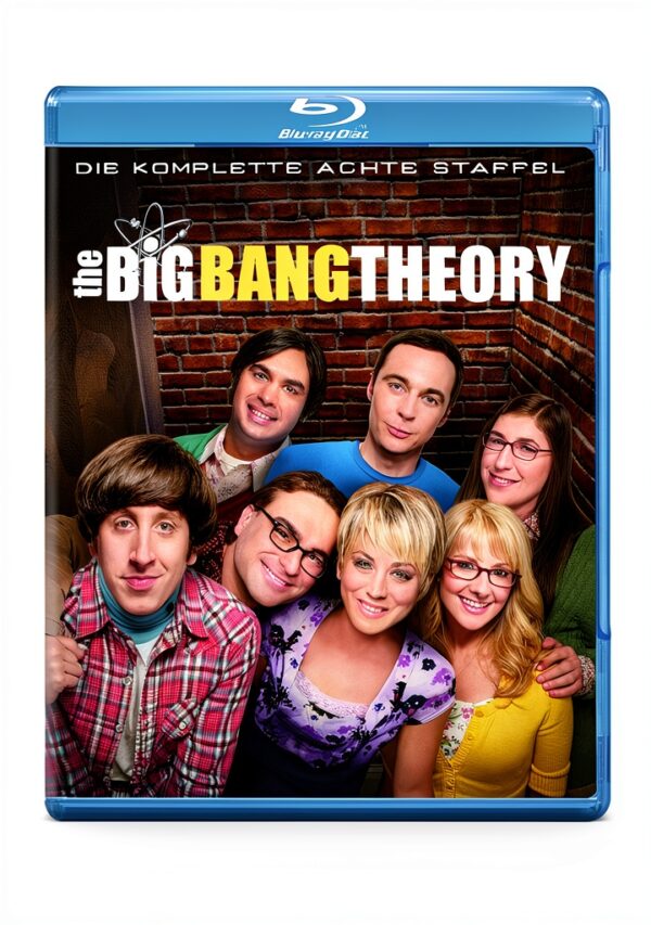 The Big Bang Theory - Staffel 8 DVD Serie TV Warner Bros 2 Dischi-0