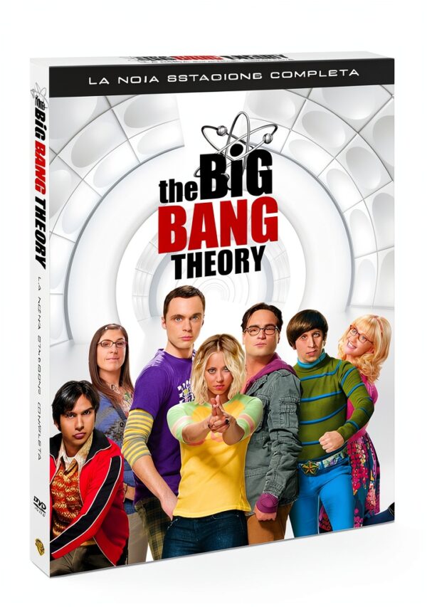The Big Bang Theory Stagione 9 DVD 3 Dischi Italiano Completo-0