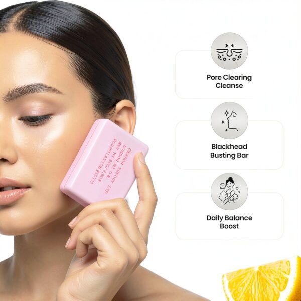 Detergente viso Carbon Theory Barra Niacinamide 100g Pori neri vegano-2