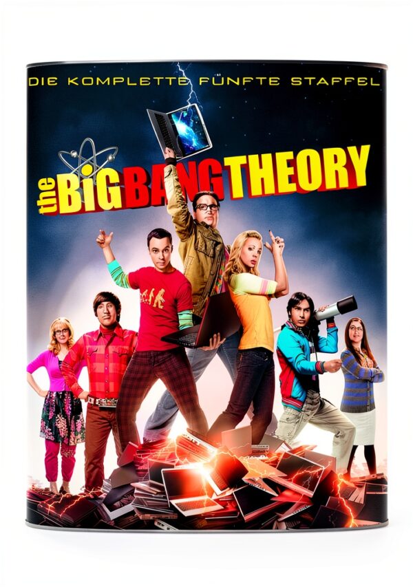 The Big Bang Theory - Stagione 5 DVD Warner Bros Serie TV 2 Dischi-0