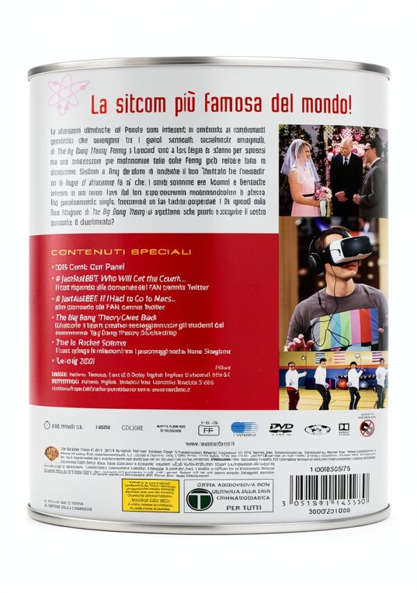 The Big Bang Theory Stagione 9 DVD 3 Dischi Italiano Completo-1