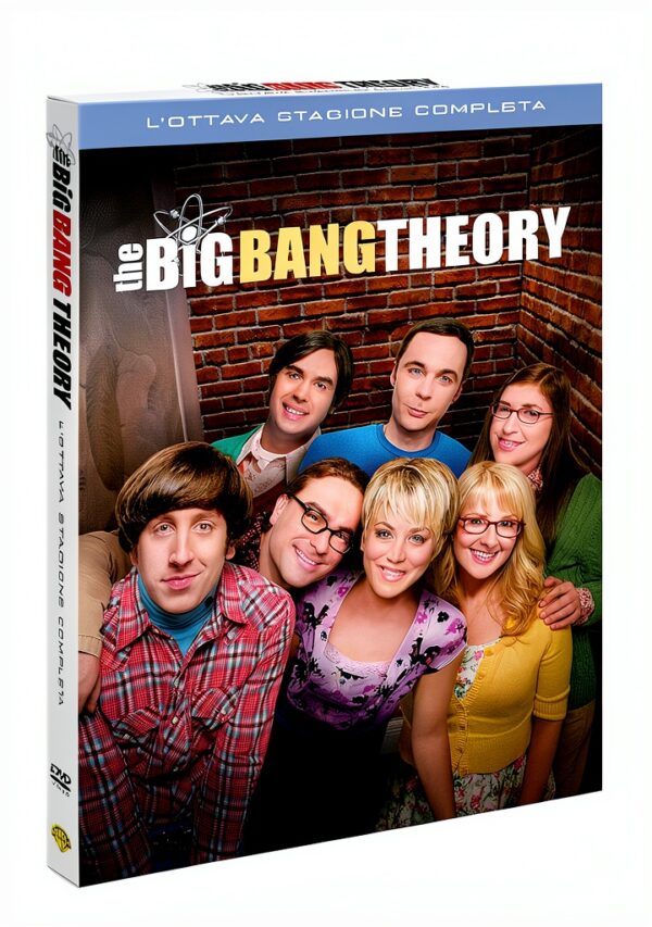 The Big Bang Theory Stagione 8 DVD - 3 Dischi Audio Italiano 5.1-0