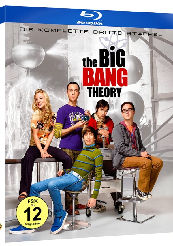 The Big Bang Theory Staffel 3 Blu ray 2 dischi Warner Bros Serie TV-2