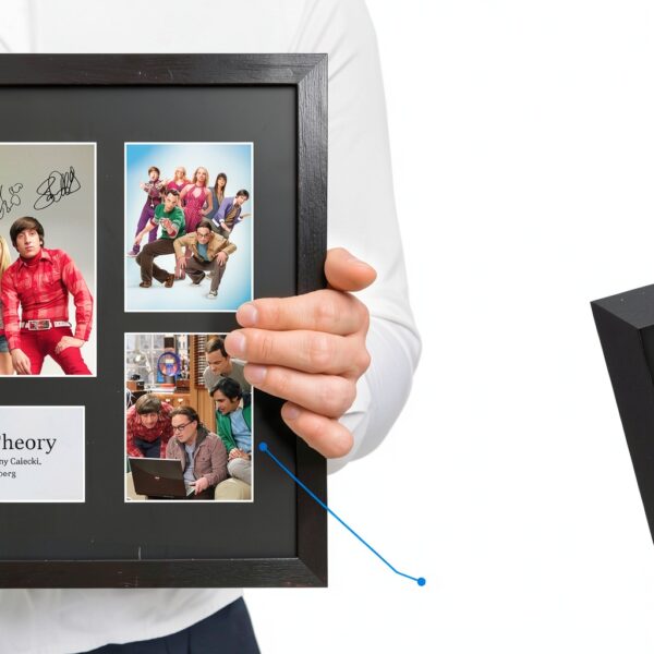 Poster The Big Bang Theory HWC Trading A3 stampa autografata-3