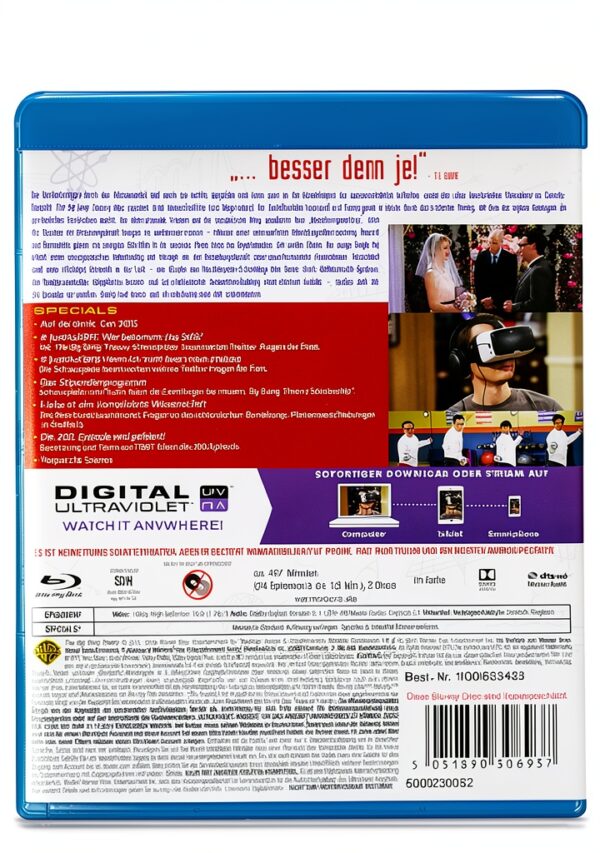 The Big Bang Theory Staffel 9 Blu ray 2 Dischi Serie TV Warner Bros-1