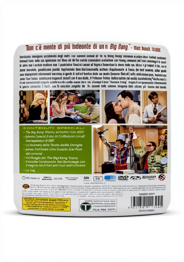 The Big Bang Theory Stagione 07 DVD 3 Dischi 7h47 Sub IT EN DE-1