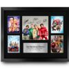 Poster The Big Bang Theory HWC Trading A3 stampa autografata-0