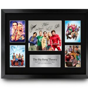 Poster The Big Bang Theory HWC Trading A3 stampa autografata-0