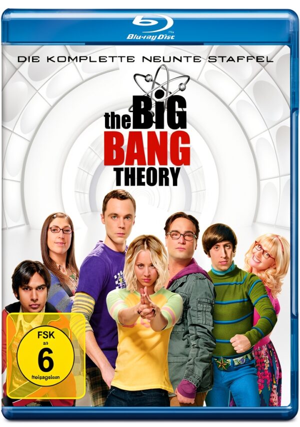 The Big Bang Theory Staffel 9 Blu ray 2 Dischi Serie TV Warner Bros-0