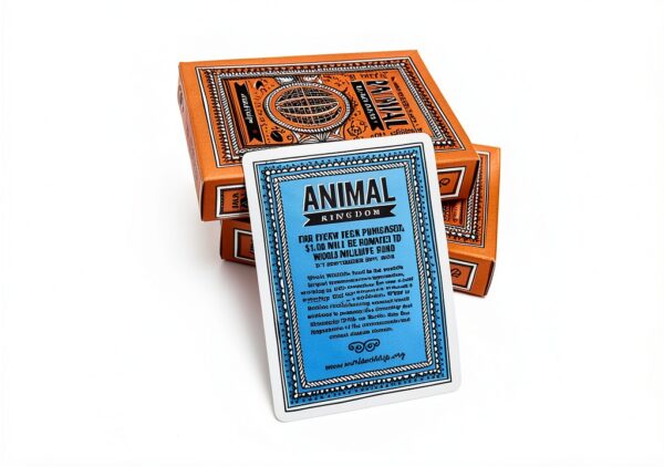 Theory Animal Kingdom Playing Cards theory11 - Mazzo FSC WWF-9