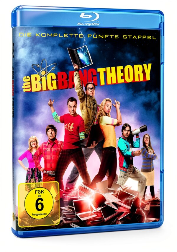 The Big Bang Theory - Stagione 5 DVD Warner Bros Serie TV 2 Dischi-1